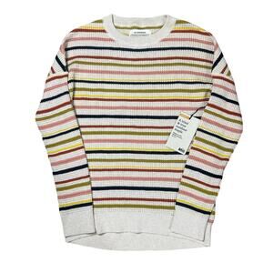 REI Wallace Lake Waffle Sweater Striped
